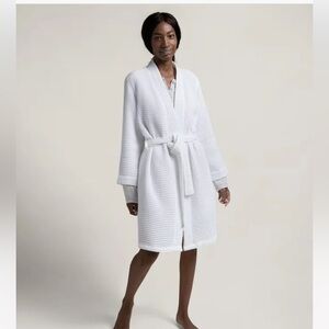Parachute Waffle Robe White Small Cotton